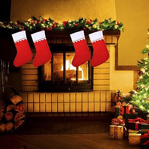 Božićne čarape, 12pcs filce osjetili božićne čarape 13.7 Stranka favorizira čarape za božićni