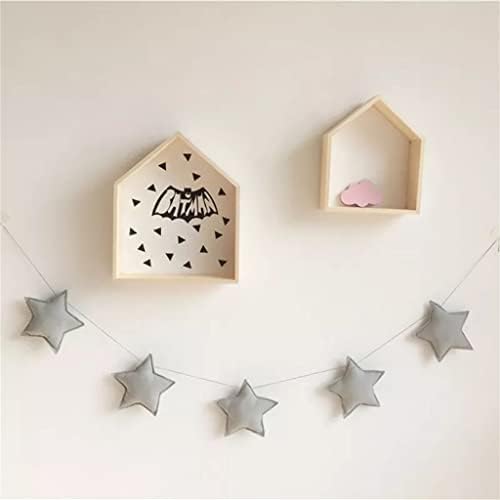 SJYDQ Fotografija rekviziti za bebe ručno rađene zvijezde vijenca vijenca Christring Kids Room zidne ukrase
