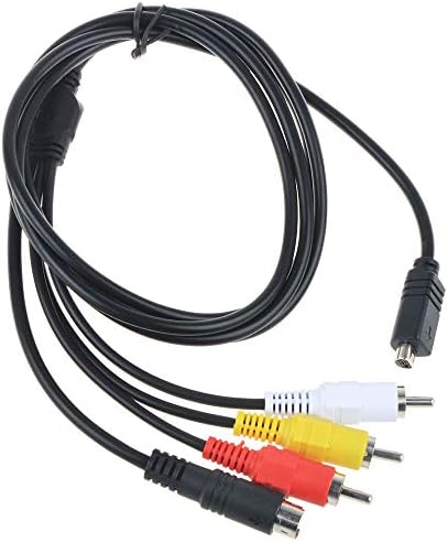 J-ZMQER AV A / V Audio Video TV-out kabl / kabel / vod kompatibilan sa Sony Handycam DCR-HC52 /
