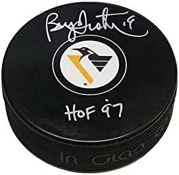 BRYAN TROTTIER potpisao Pittsburgh Penguins Pak-HOF 97-potpisanim NHL Paks