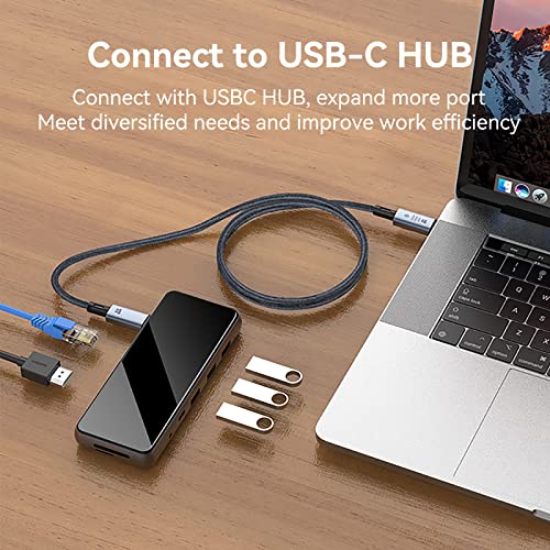 40Gbps USB C do USB C PD240W kabl za brzo punjenje, USB 4.0 Type-C muški do muški kabel punjača, podrška 8k @ 60Hz Video, kompatibilan sa Thunderbolt3 / MacBook / iPad Pro / Samsung / Pixel / Hub / SSD