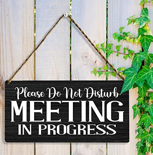 Ne uznemiravajte, sastanku u znaku napretka, sastanku u naprednom znaku vrata, na znaku sastanka, na sastanku,