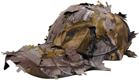 AlqPopg Unisex 3D lišće Camo Ghillie HATS Podesivi kaput kamuflaž za bejzbol Cap modne kape za muške