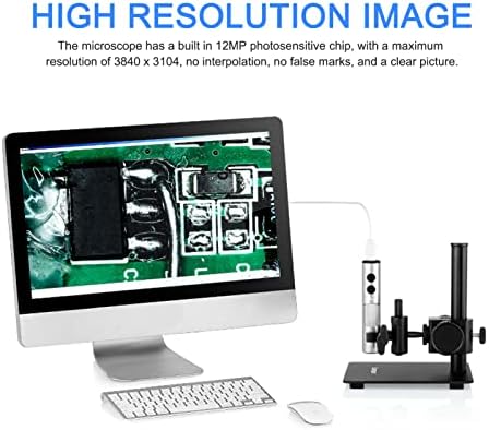 Digitalni mikroskop, jasna slika ručni USB mikroskop kontinuirano podešavanje zuma za CNC alatne mašine