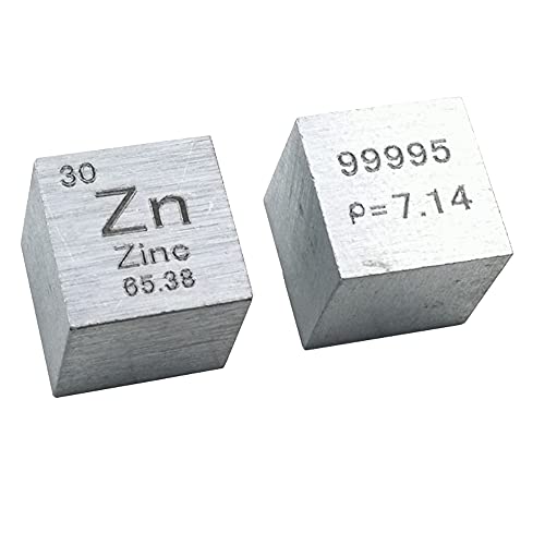 5 kom element Cube Set 10mm kocke gustine do 99,99% čiste,gvožđe,bakar,aluminijum,cink,metalne kocke hroma
