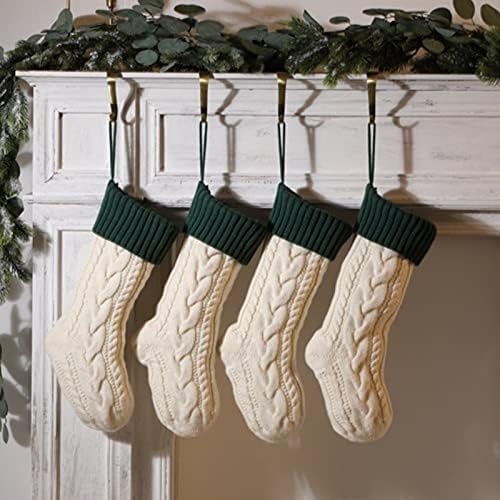 Božićni ukrasi božićne čarape poklon torba Dječja bombona zatvorena obiteljska zabava Božićni ukrasi pletenje