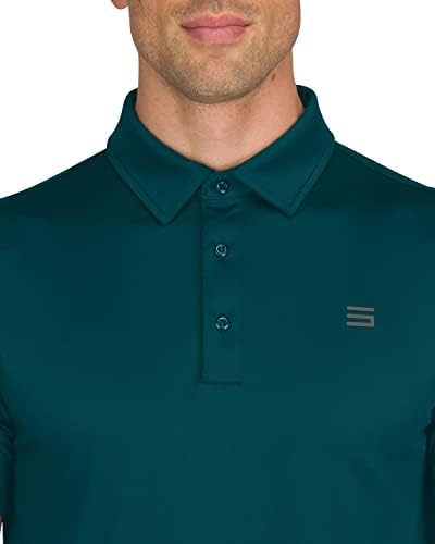 Muške Untucked Golf Polo majice-savršena dužina, brzo sušenje, rastezljiva tkanina u 4 smjera.