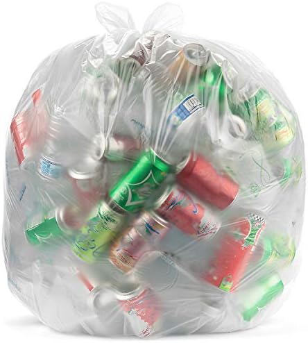 Aluf plastike 45 galon 16 mikrona Clear Plastic can košuljice kese za smeće – 40 x 48 – pakovanje