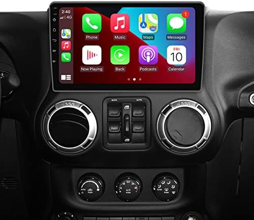 Auto Stereo Radio Android 11 za Jeep Wrangler JK Compass Grand Cherokee Dodge Ram GPS Navigation