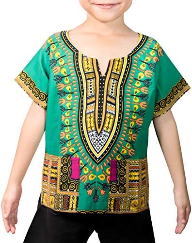 KlubKool Deca Dashiki Majica Tribal Afrička Deca Momci Devojke Majice