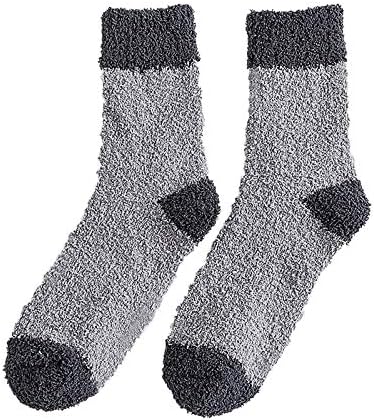 Sleep čarape za muškarce Soft toplo runo Socks Comfort Winter Crew Socks casual Dom Spavanje Nejasno ugodne