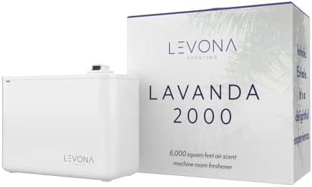 Levona Miris Lavanda: 6000 SQFT HVAC difuzor za difuzor bez vode za ured za ured, hotel i kućni miris