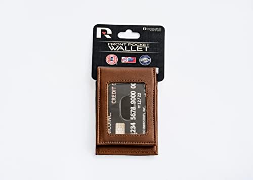 Rico Industries Clemson Premium Kožni Prednji Džepni Novčanik