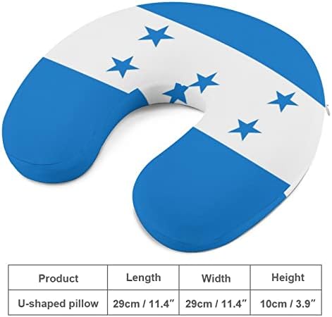 Honduras zastava Putovanje Putoznaunska jastučna memorija pjena za glavu leta za spavanje za spavanje