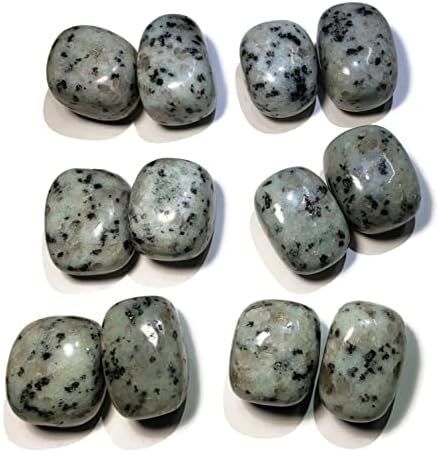 2pc Kiwi jasper kamen od 24-32mm odlične kvalitete boja srušio i polirani prirodni iscjeljivački