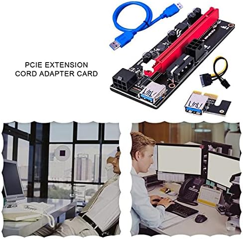Konektori 4-komadni set USB 3.0 PCI-e RISER VER 009S Express 1x 4x 8x 16x Extender Riser adapterska kartica