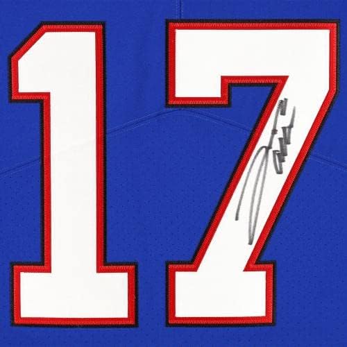 Josh Allen Buffalo Bills Autographing Blue Nike Elite Jersey - autogramirani NFL dresovi