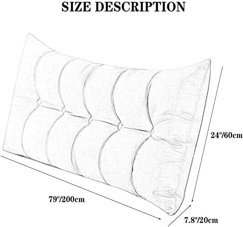 MJMJ jastuk za pozicioniranje u boji za čitanje u krevetu, jastuk za laburu, klinasto zaglavlje