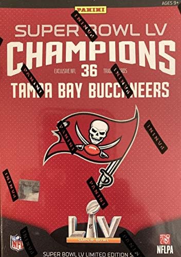 2021 Panini Super Bowl LV Tampa Bay Buccaneers Set Championship - 36 karata po kutiji