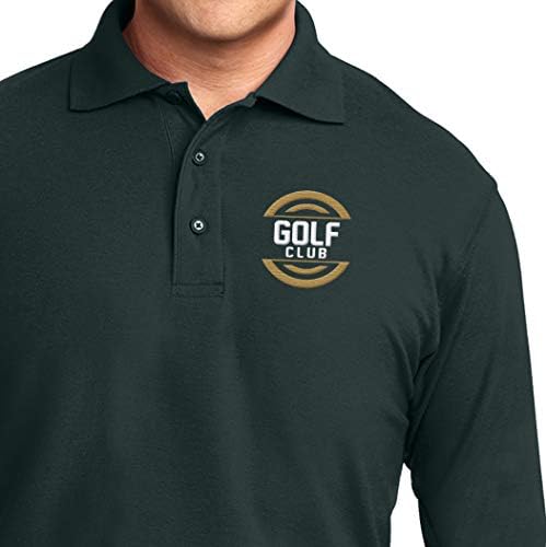 Polo majice sa vezenim dugim rukavima po meri za muškarce personalizovani Logo za vezenje