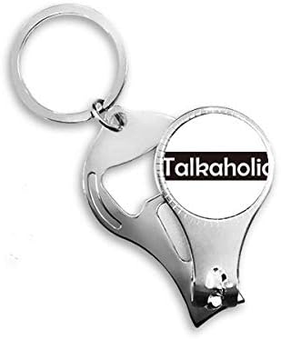 Stilska riječ Talaholička art deco poklon modni noktilni prsten za nokteni prsten za ključeve