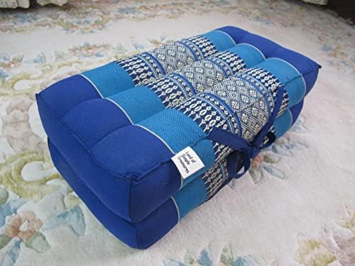 Sklopivi jastuk za meditaciju - dodatni čvrsti jastuk za jogu - svi prirodni tajlandski vlaknasti vlakno
