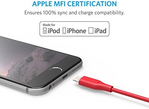 Anker Powerline gromobran, MFI certificirani kabl za punjenje velike brzine za iPhone XS / XS MAX / XR / X