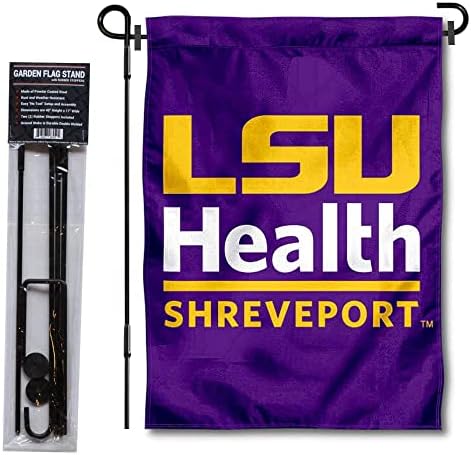 LSU Health Shreveport Garden zastava i držač za držač za stalak za zastavu