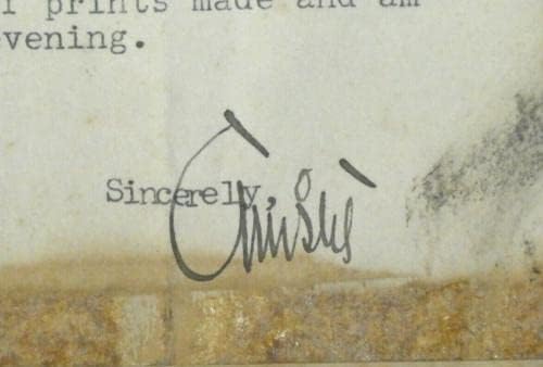 Babe Ruth Original 16x20 fotografija sa svojim menadžerom Christy Walsh potpisan od Walsh - autogramirane