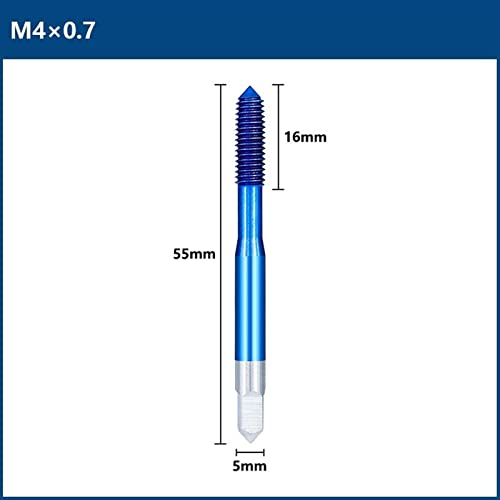 PIKIS mašine za oblikovanje masnog oblikovanja M2-M12 plavi navojni navoj dodirnite Metric Tap bušilica za ekstruziju