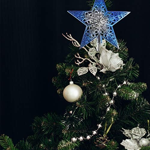 Happyyami Halloween vijenac Božićno stablo Metal žičana žičana star krot Xmas TEXPER STAR ukras Božićno stablo