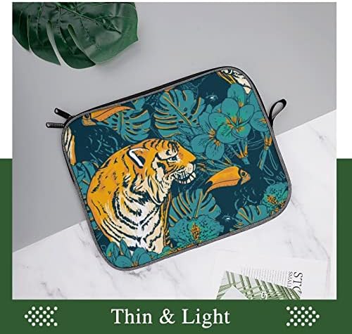 Egzotična toucana i tigra laptop Case Prijenosna torba za laptop torba za torbu za torbu za nošenje za muškarce