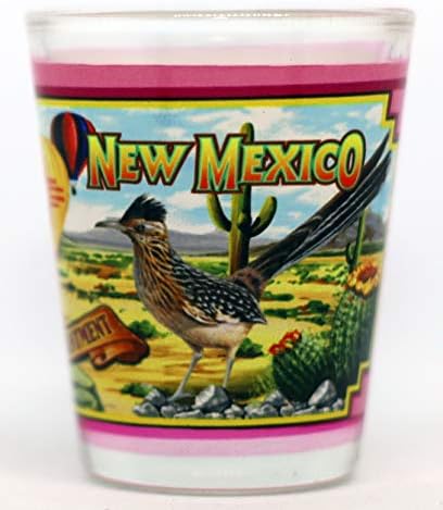 Mural Shot Glass Države New Mexico