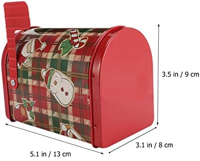 Doitool Božićne zalihe Pokloni CANDY Kolačići Kontejneri Prazne poštanske sandučiće Tins Božićne čarape