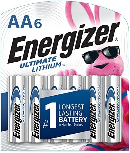 Energizer Ultimate litijumske AA baterije, 1.5 V litijumske dvostruke a baterije