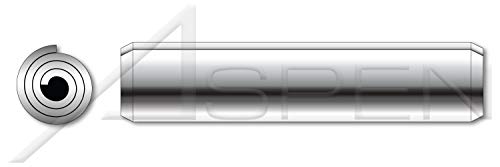 M8 X 40mm, ISO 8750, Metrički, namotane opružne igle, AISI 301 Nerđajući čelik