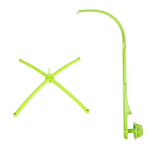 NUOBESTY stalak za vješalice za kapute zeleni dodaci mobilni držač za dječje krevetiće muzička