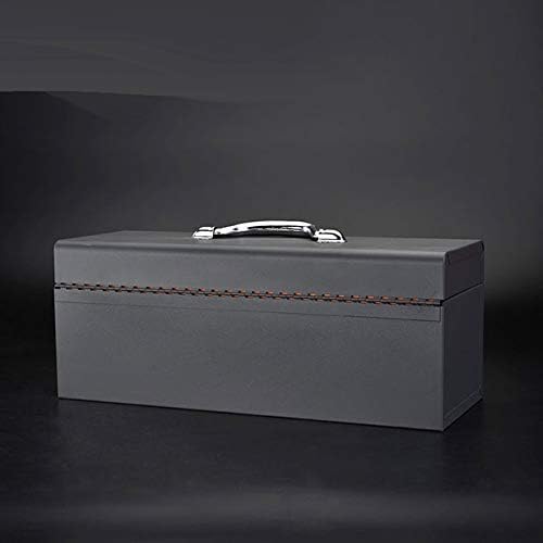 EDWARD Alati Metal Toolbox - Teška kutija za prijenosni alat s pladnom pladom i ručicom - čvrsti metalni