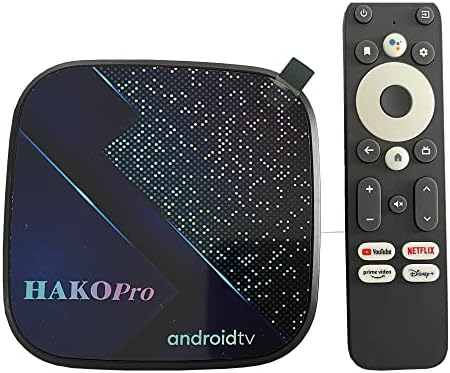 Android 11 TV kutija Netflix 4k Hako Pro 4GB 64GB Amlogic S905Y4-B 2.4G / 5G Dual WiFi BT 5.0, podržava Netflix,