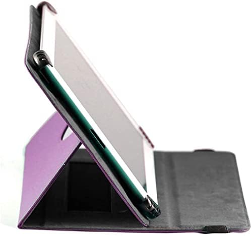 Navitech Purple Case sa 360 rotacijskim stalkom i stilusom kompatibilan sa crnimview Tab 13 10.1