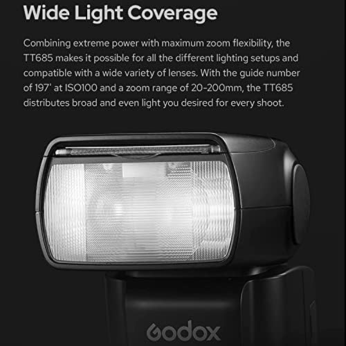Godox TT685II TT685II-S W/Godox X2T-s Trigger i X1r-s prijemnik TTL blic za Sony Blic kamere,HSS