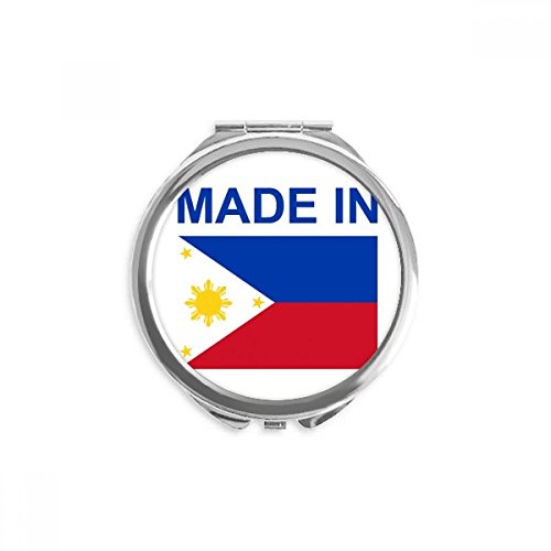 Made In Filipini Country Love Ručno Kompaktno Ogledalo Okruglo Prijenosno Džepno Staklo