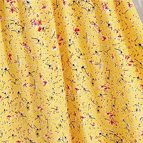 Flowy Pleased Long Maxi suknje za žene Ljeto Ležerne prilike Boho duga suknja cvjetna tiskana visoka struka