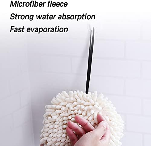 Wucmene ručnici za kupatilo Dekorativni set, viseći ručnik ručnika ručnika ručnika za ručnik mikrofibranu