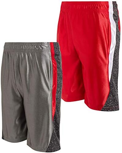 Atletska kratke hlače za dječake MAD Game - 2 pakovanja suhi fit košarkaški šorc