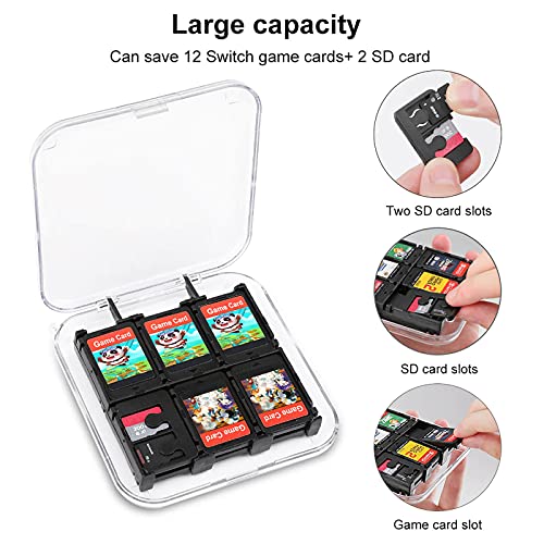 Mimicyu Case Card kartice za Nintendo prekidač, zaštitni udarni čvorište prtljažnika za prevoz kutije