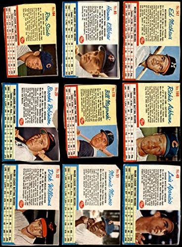 1962 Post bejzbol kompletan set GD +
