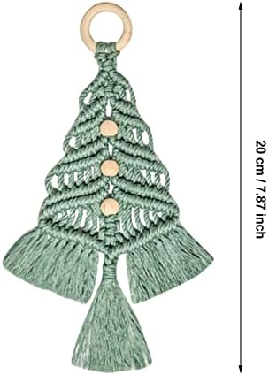 Božićno stablo MacRame komplet božićni macrame tkani stablo DIY komplet woven macrame božićna stabla