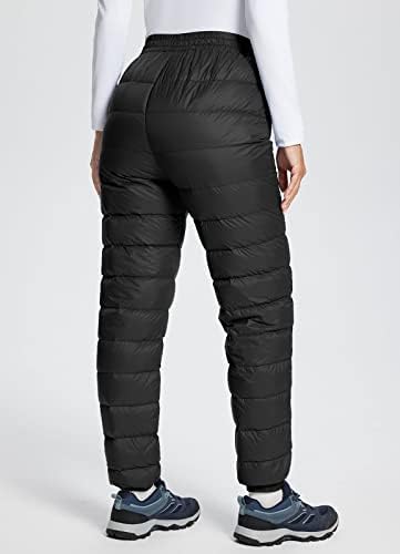Baleafe ženske pantalone zimske ultralijevo vodootpornost ski snijeg puffer hlače paketne tople pantalone