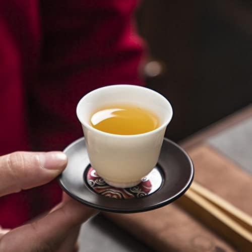 Sizikato 6pcs Pure Bijeli kineski čaj za čaj od porculana, 45ml Izvrsna mini sake